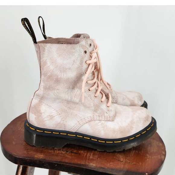 Dr. Martens 1460 Pascal Tie-Dye Suede Boot Size US 6 EU 37 - Picture 4 of 11